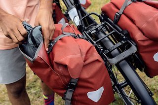 Der neue Ortlieb Back Roller Plus verfügt über eine separate Fronttasche. Der neue Ortlieb Back Roller Plus verfügt über eine separate Fronttasche.